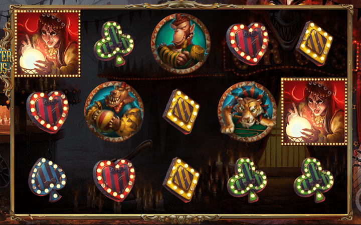 Sinister Circus, 1x2 Gaming, Online Casino Bonus