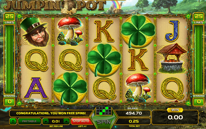 Jumpin Pot, GameArt, Online Casino Bonus