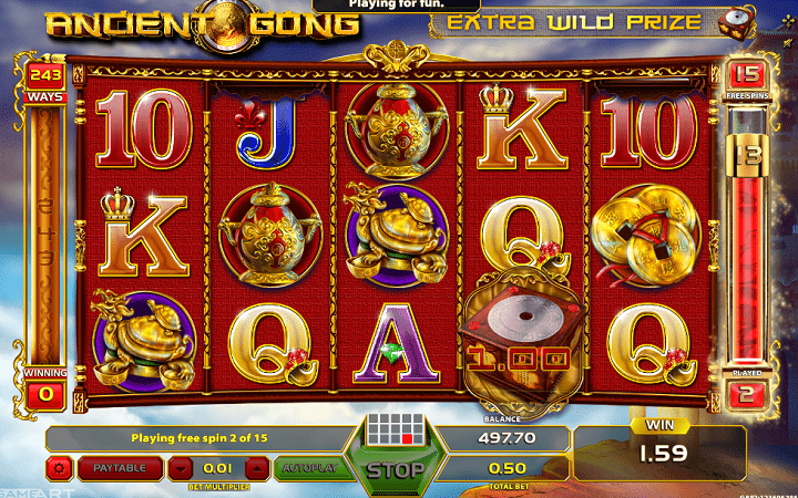 GameArt, Online Casino Bonus