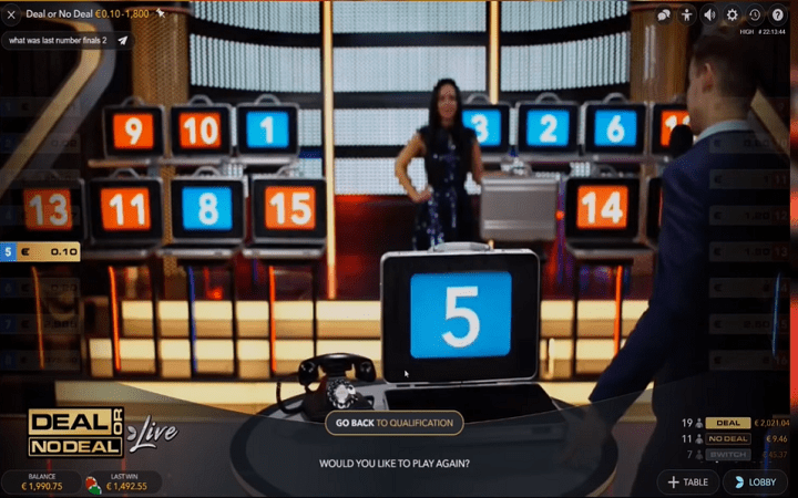 Evolution Gaming, Online Casino Bonus