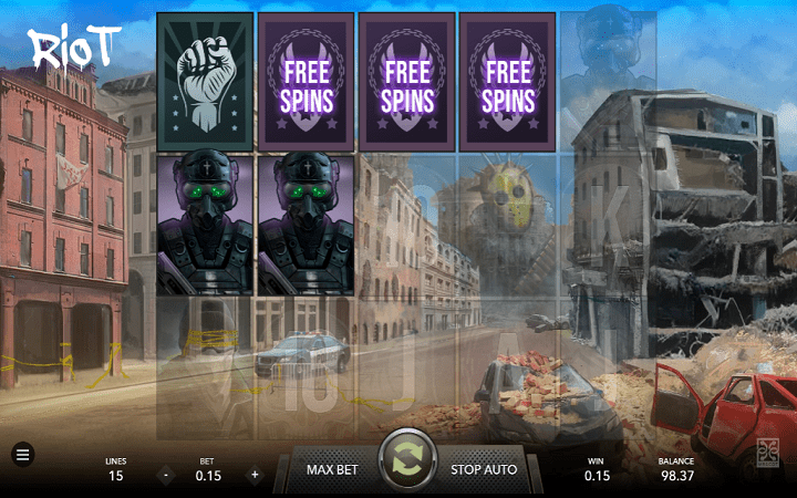 Riot, Mascot, Online Casino Bonus