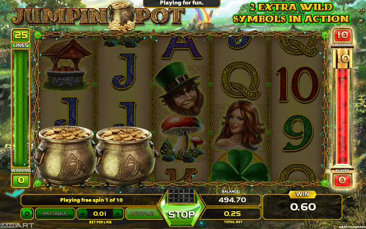 GameArt, Online Casino Bonus