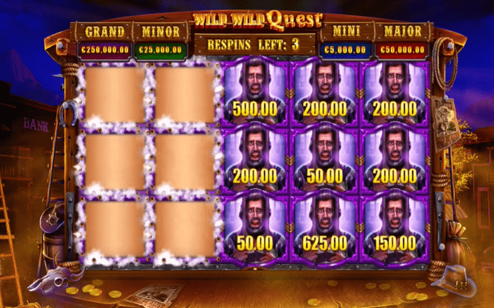 Wild Wild Quest, GameArt, Online Casino Bonus
