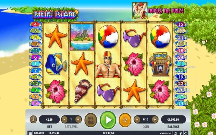 Bikini Island, Online Casino Bonus