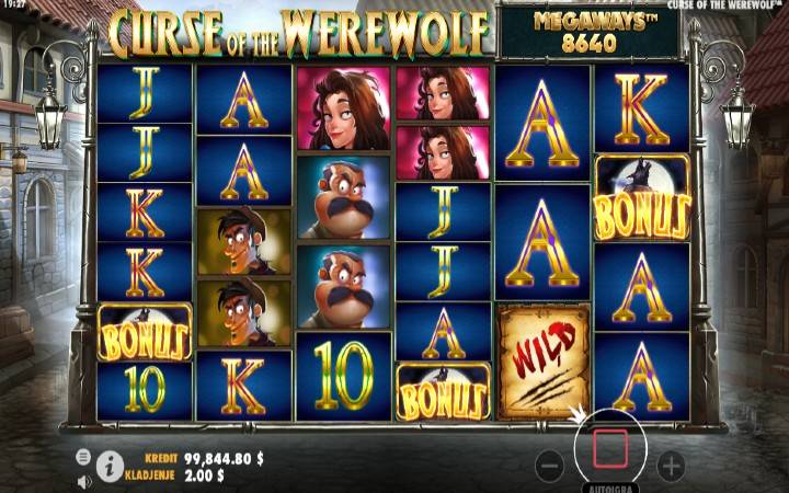 Curse of the Werewolf Megaways-online casino bonus-besplatni spinovi