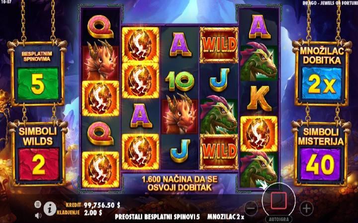 Online Casino Bonus,-Drago Jewels of Fortune-besplatni spinovi