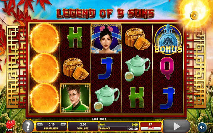 Legend of 9 Suns, Microgaming, Online Casino Bonus