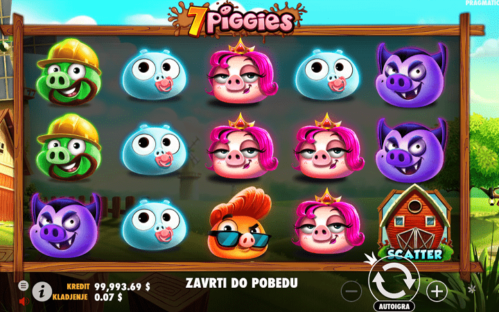 7 Piggies, Pragmatic Play, Online Casino Bonus