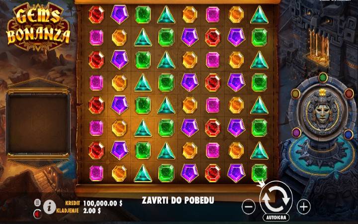 Gems Bonanza Online Casino Bonus