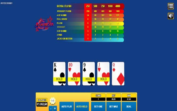 All American Poker, online casino bonus