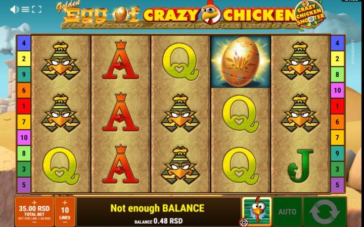 Golden Egg of Crazy Chicken