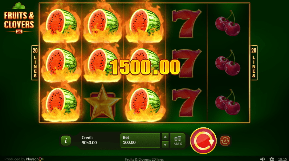 Fruits and Clovers 20 Lines