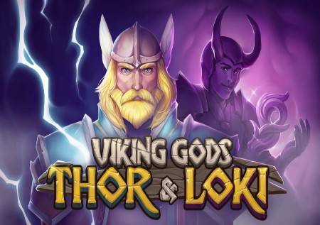 Viking Gods Thor and Loki