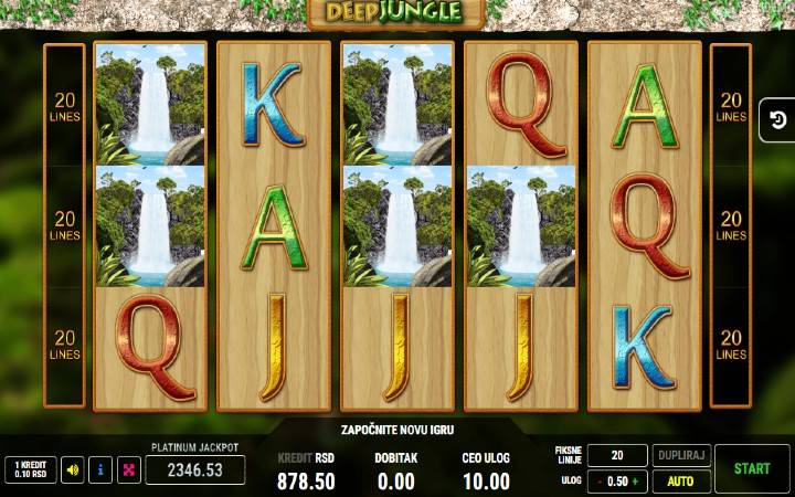Deep Jungle-osnovna igra-online casino bonus