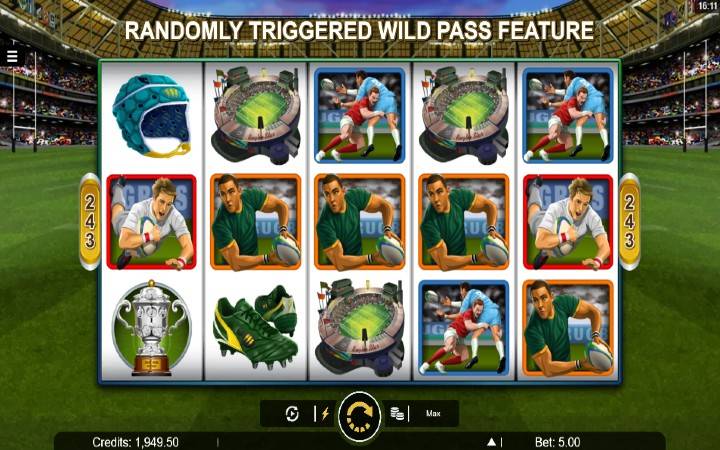 Rugby Star-osnovna igra-online casino bonus