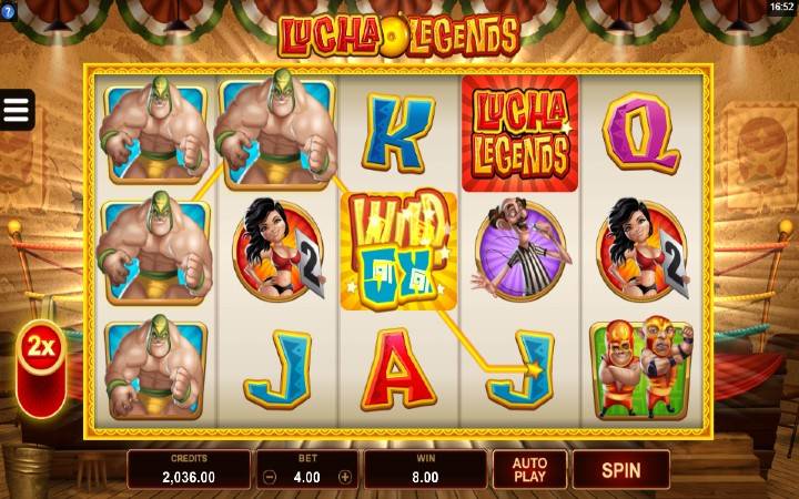 Power Mode-lucha legends-online casino bonus-microgaming