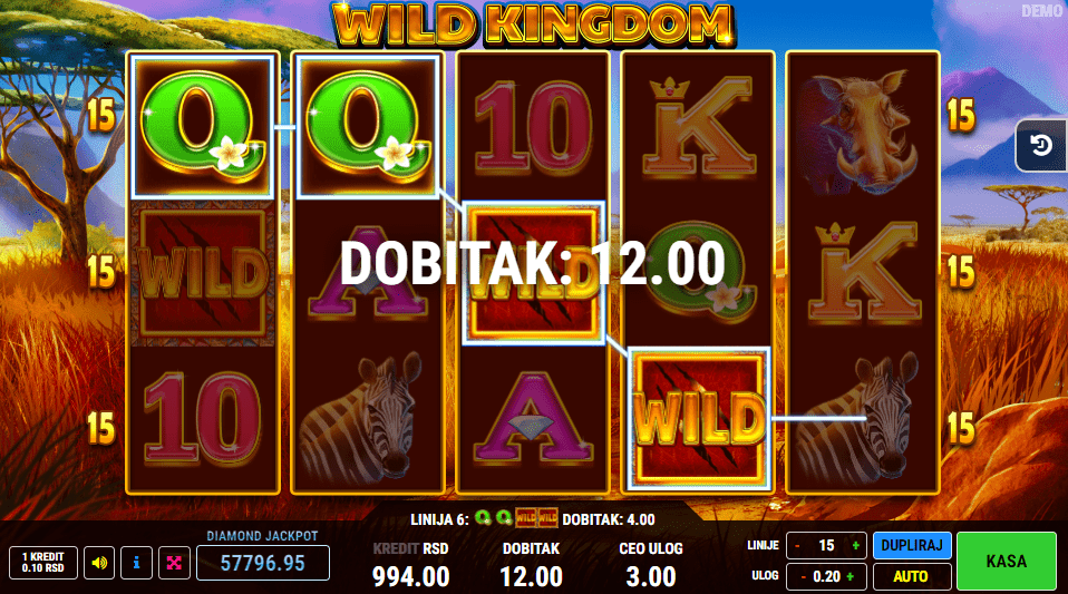 Wild Kingdom-džoker-fazi-online casino bonus