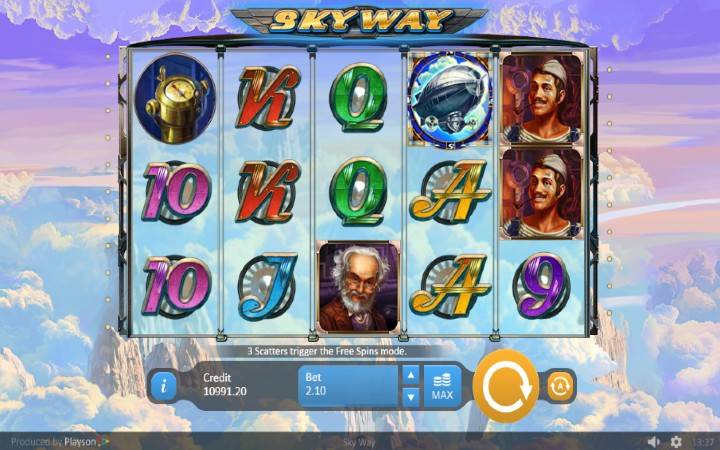 Skyway-online casino bonus-osnovna igra