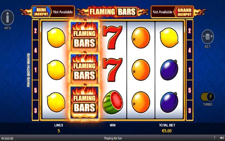 Flaming Respin Bonus-Flaming Bars- online casino bonus