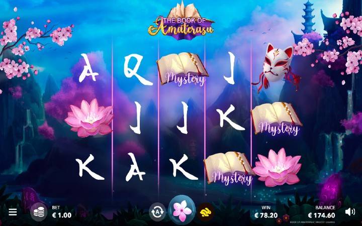 Scatter-kako do besplatnih spinova-knjiga-The Book of Amaterasu