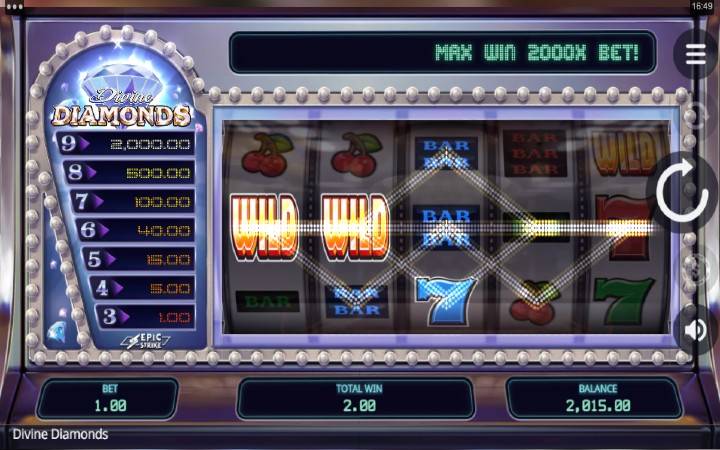 Džokeri-dobitna kombinacija sa džokerima-Divine Diamonds