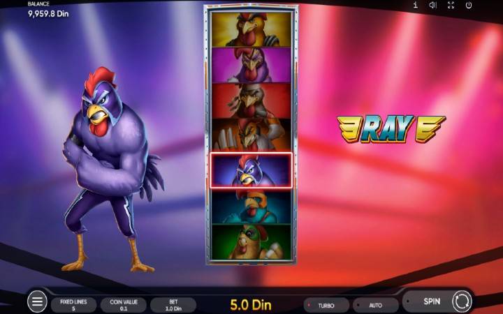 Besplatni spinovi-odabir petla-Rooster Fury