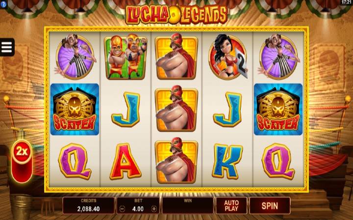 Lucha Legends-microgaming-online casino bonus-osnovna igra