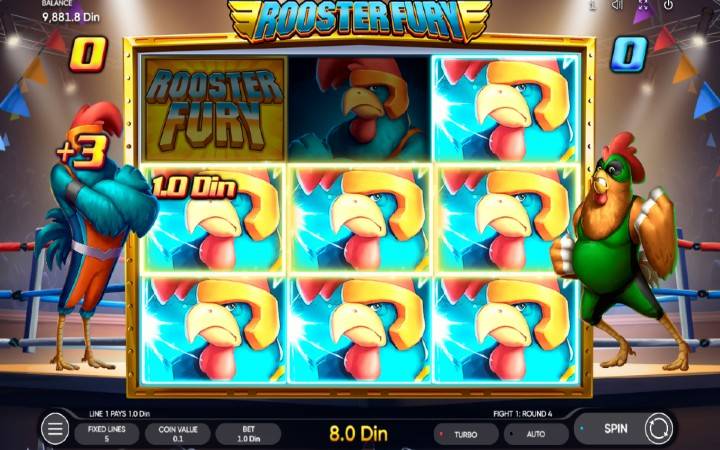 Besplatni spinovi-Rooster Fury-online casino bonus