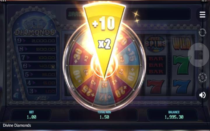 Točak sreće-množioci-besplatni spinovi-Divine Diamonds