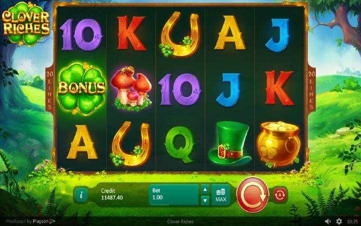 Clover Riches-online casino bonus-osnovna igra