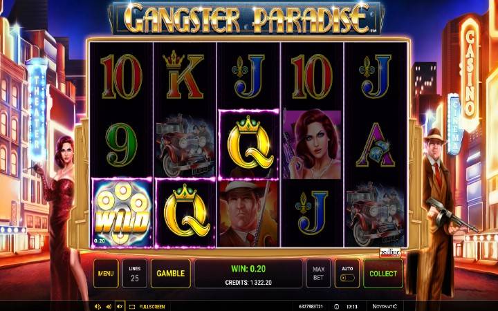 Džoker-Gangster Paradise-online casino bonus
