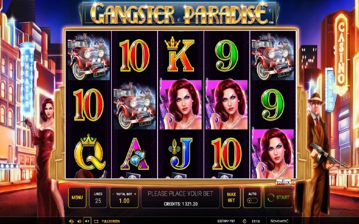 Gangster Paradise-novomatic-osnovna igra-online casino bonus