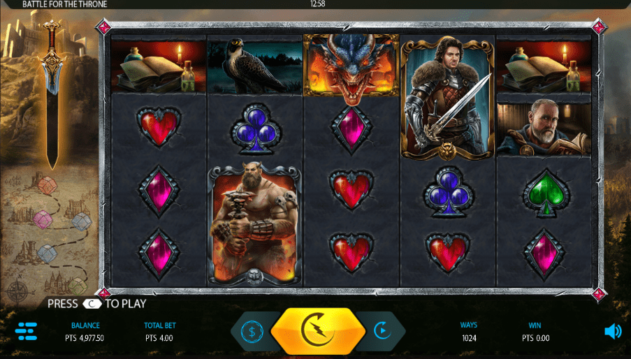 Battle for the Throne-online casino bonus-expanse studios