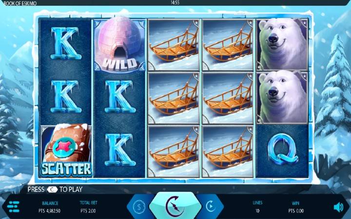 Book of Eskimo-online casino bonus-expanse studios