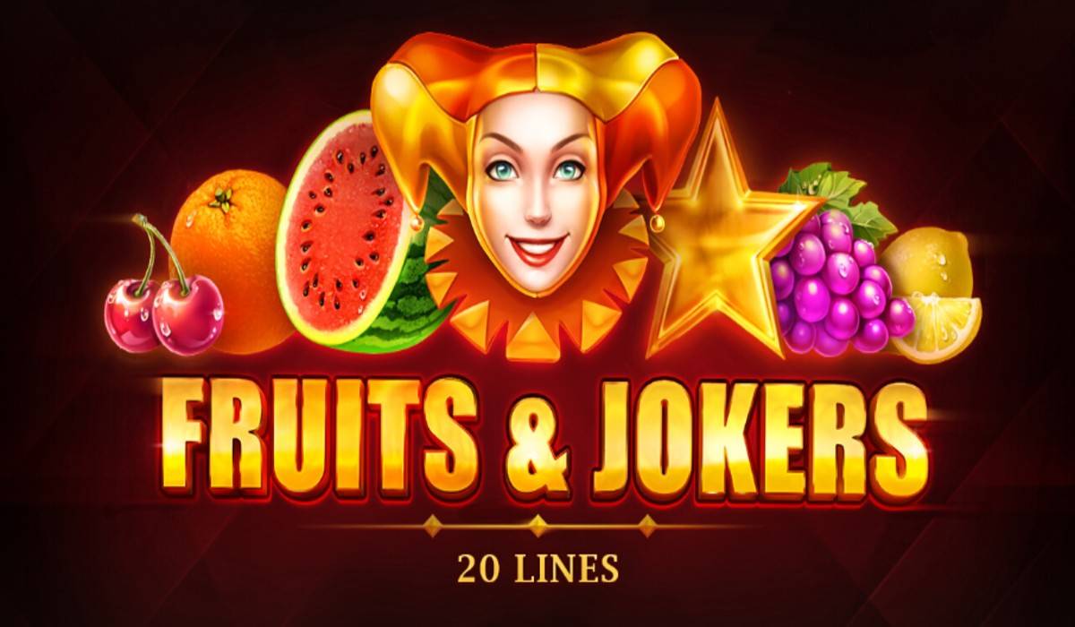 Fruits and Jokers 20 Lines
