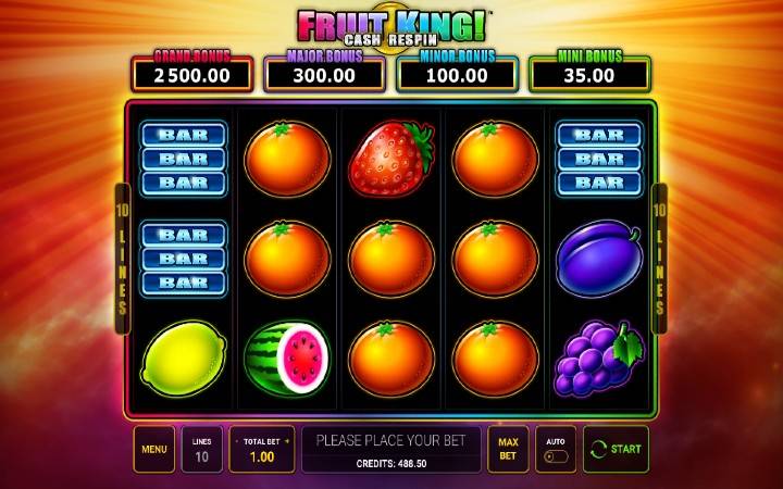 Fruit King-online casino bonus-novomatic-green tube casino