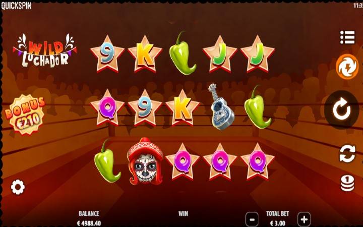 wild luchador-online casino bonus-quickspin
