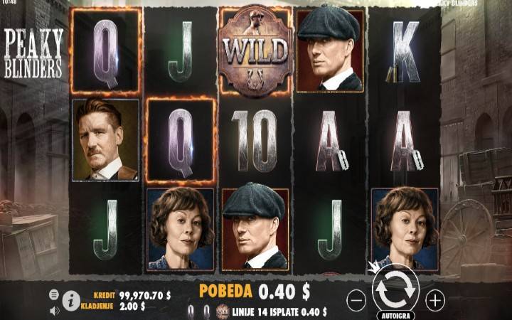 Džoker-online casino bonus-Peaky Blinders