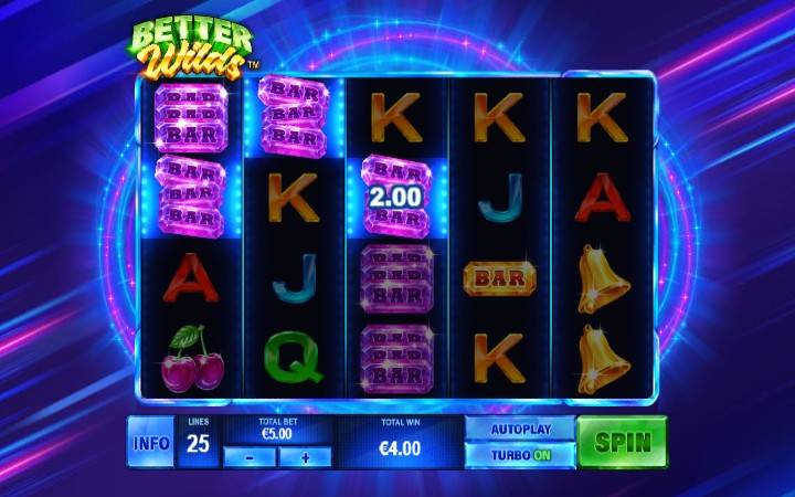 Bar simboli-better wilds-playtech-online casino bonus