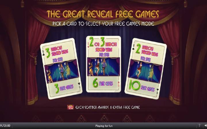 besplatni spinovi-odaberite vrstu besplatnih spinova-the great reveal