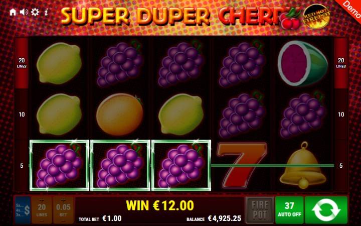 Super Duper Cherry-online casino bonus