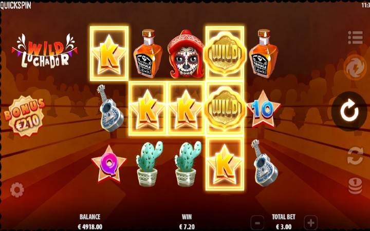 Džoker-online casino bonus-wild luchador-quickspin