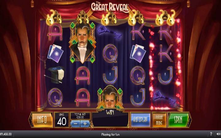 The Great Reveal-online casino bonus-playtech