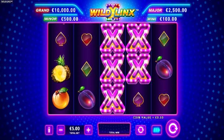Wild Linx, online casino bonus, playtech