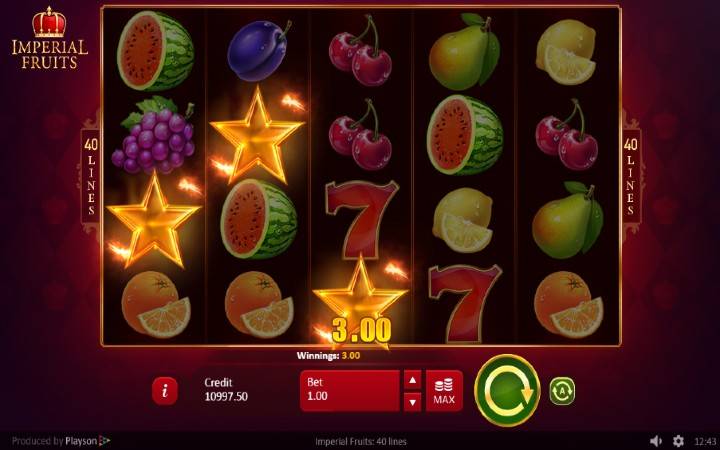 zlatna zvezda-scatter-online casino bonus-imperial fruits 40 lines