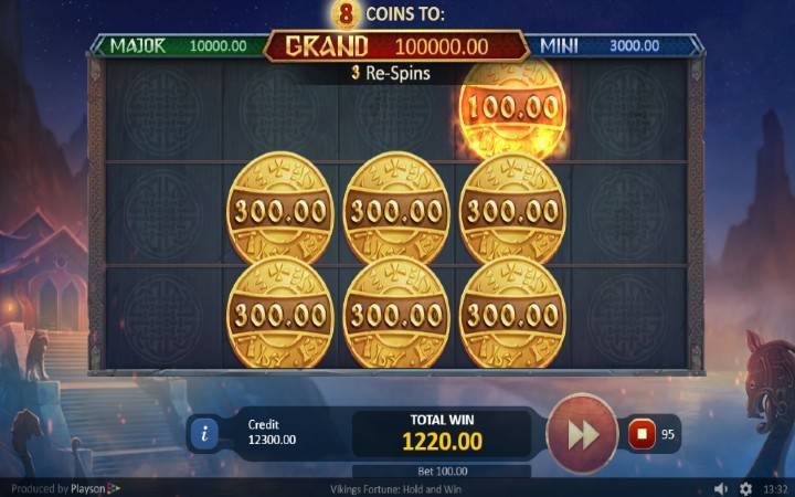 Respin bonus-online casino bonus-vikings fortune hold and win