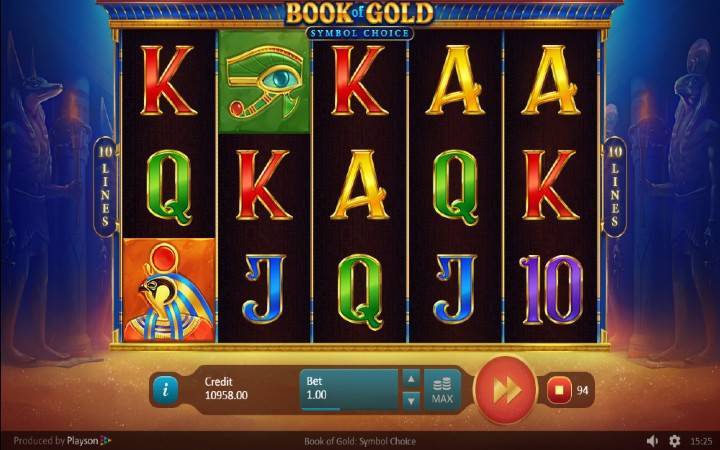 Book of Gold symbol choice-online casino bonus-playson