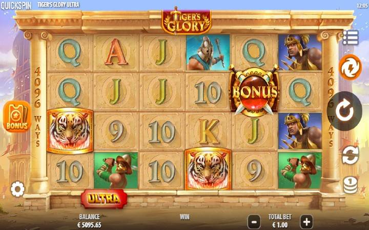 Tigers Glory Ultra-quickspin-online casino bonus