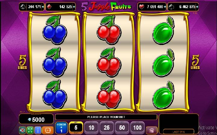 5 jungle fruits-online casino bonus-egt