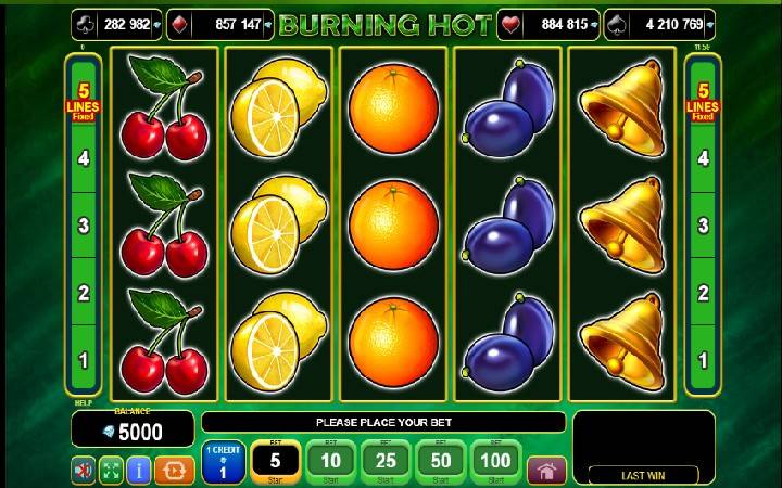 burning hot-online casino bonus-egt